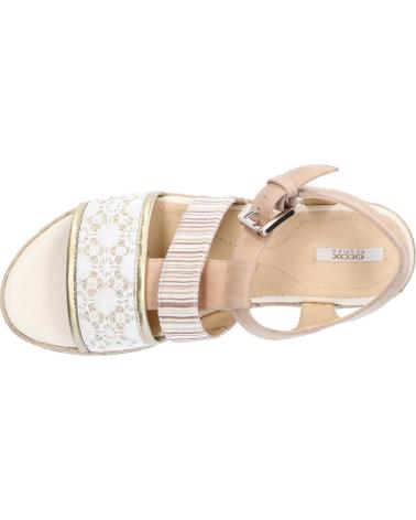 Sandalias GEOX  de Mujer D825SG 0218J D KOLLEEN  C1961 NATURAL-OFF WHITE