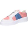 Woman sports shoes GEOX D92BYF 01185 D OTTAYA  C7204 CORAL-WHITE