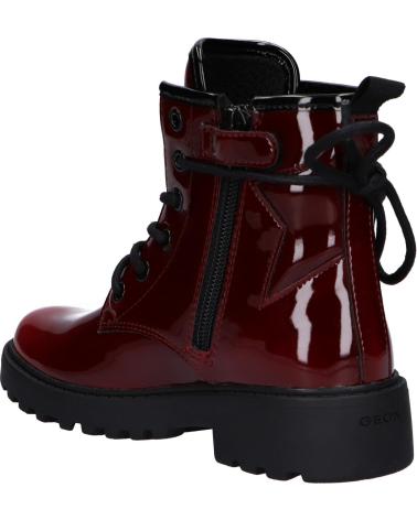 Woman and girl Mid boots GEOX J9420G 0003X J CASEY  C7005 BORDEAUX