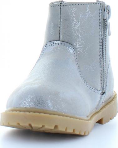 Bottines Happy Bee  pour Fille B167590-B1153  PEWTER