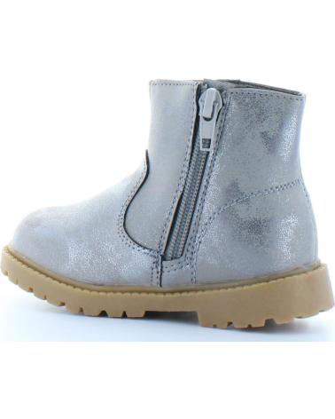 Bottines Happy Bee  pour Fille B167590-B1153  PEWTER