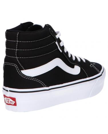 Woman and girl and boy Trainers VANS OFF THE WALL VN0A5EM71871-3 FILMORE HI  BLACK-WHITE