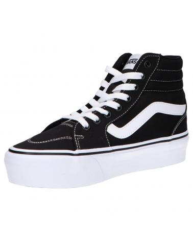 Woman and girl and boy Trainers VANS OFF THE WALL VN0A5EM71871-3 FILMORE HI  BLACK-WHITE