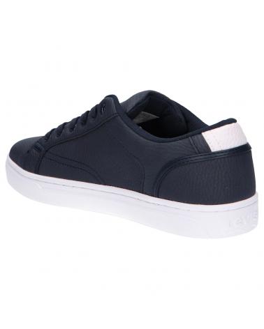 Man Trainers LEVIS 232805 794 COURTRIGHT  17 NAVY BLUE