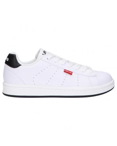 Woman and girl and boy Zapatillas deporte LEVIS VAVE0011S AVENUE  0062 WHITE BLACK