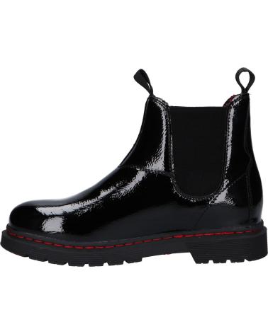 Woman and girl and boy Mid boots LEVIS VPHI0025S OHIO  2459 BLACK SHINY