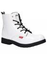 Boots LEVIS  für Damen und Mädchen und Junge VPHI0023S PASADENA  0061 WHITE