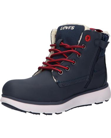 girl and boy Mid boots LEVIS VVER0006S VERMONT FUR  0040 NAVY