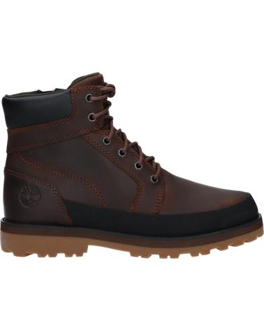 Man and boy Mid boots TIMBERLAND A62W1 COURMA KID MID LACE UP  9311 - DARK BROW