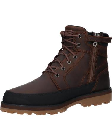 Man and boy Mid boots TIMBERLAND A62W1 COURMA KID MID LACE UP  9311 - DARK BROW