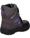 Woman and girl boots GEOX J64D4C 0FUAU J FROSTY WPF  C9275 DK GREY-LILAC