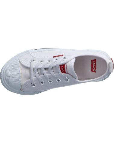 girl and boy Trainers LEVIS VORI0005T MAUI  0061 WHITE