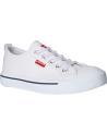 girl and boy Trainers LEVIS VORI0005T MAUI  0061 WHITE