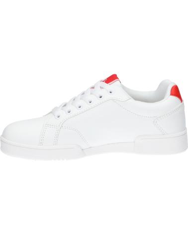 Woman and girl and boy Trainers KAPPA 331C1GW ADENIS JUNIOR LACE  A66 - WHITE-RED-WHITE OFF