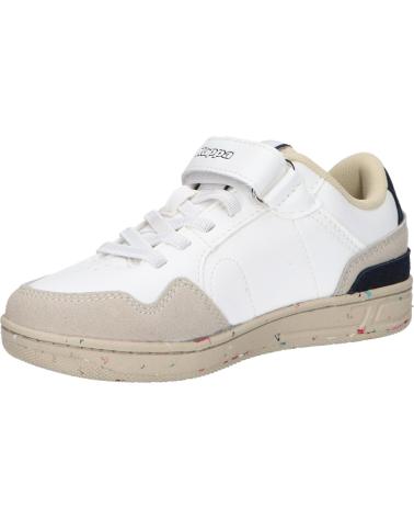 boy Trainers KAPPA 361B3YW NUNBA GREEN EV  A0A - WHITE-BLUE INSIGNIA
