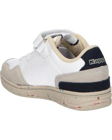 boy Trainers KAPPA 361B3YW NUNBA GREEN EV  A0A - WHITE-BLUE INSIGNIA
