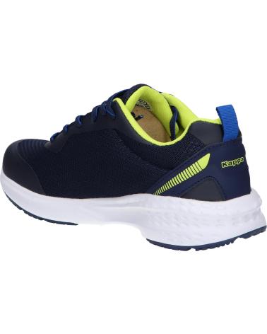Woman and girl and boy Trainers KAPPA 381F58W GLINCH JR LACE  A1V - BLUE MARINE-GREEN LIME
