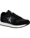 Woman Trainers CALVIN KLEIN YW0YW00840 SOCK LACEUP  01H BLACK