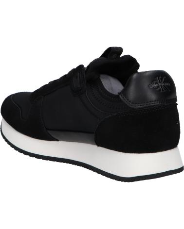Woman Trainers CALVIN KLEIN YW0YW00840 SOCK LACEUP  01H BLACK