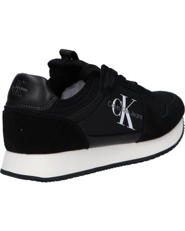 Woman Trainers CALVIN KLEIN YW0YW00840 SOCK LACEUP  01H BLACK