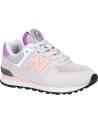 Zapatillas deporte NEW BALANCE  pour Fille PC574HZ1  SUMMER FOG