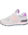 Zapatillas deporte NEW BALANCE  pour Fille PC574HZ1  SUMMER FOG