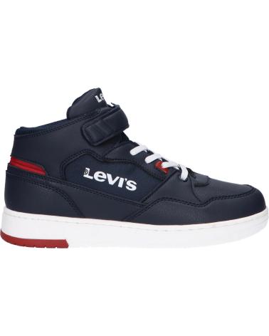 Woman and girl and boy Zapatillas deporte LEVIS VIRV0013T BLOCK  0290 NAVY RED