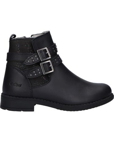 Woman and girl boots KICKERS 878980-30 NINELOW  8 NOIR