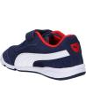 girl and boy sports shoes PUMA 371231 STEPFLEEX 2  09 PEACOAT-RISK RED