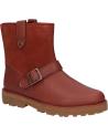 Woman and girl and boy boots TIMBERLAND A2HJN COURMA WL BIKER  CH7 CHERRY MAHOGANY