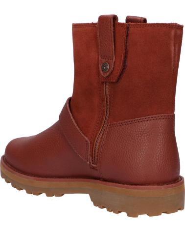 Woman and girl and boy boots TIMBERLAND A2HJN COURMA WL BIKER  CH7 CHERRY MAHOGANY