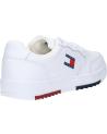 Man Trainers TOMMY HILFIGER EM0EM01397 RETRO ESS  YBS WHITE