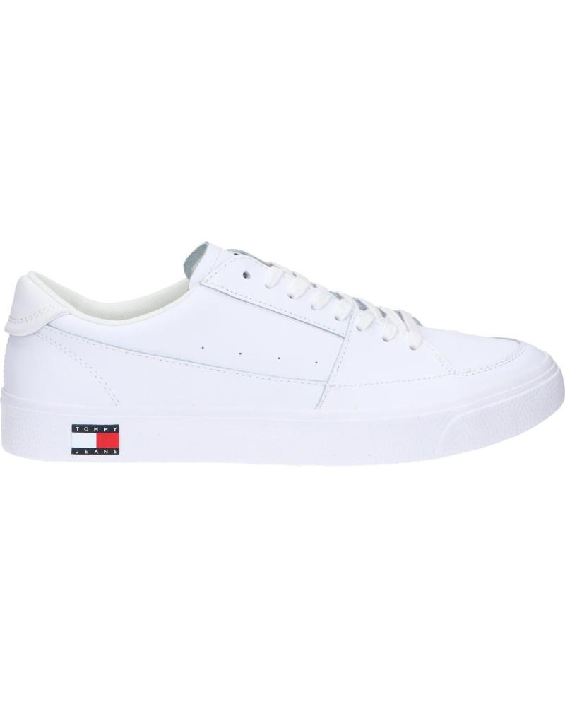 Man Zapatillas deporte TOMMY HILFIGER EM0EM01398 VULCANIZED ESS  YBS WHITE