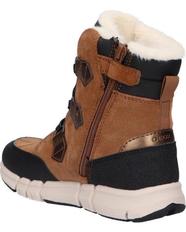 Woman and girl Mid boots GEOX J16APA 022FU J FLEXYPER  C6175 WHISKY