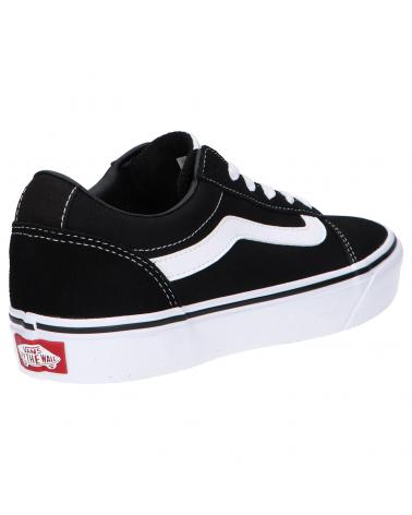 Woman and Man and girl and boy Trainers VANS OFF THE WALL WARD VN0A3IUNIJU1 BLACK-WHITE  NEGRO