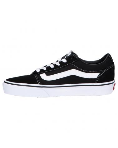 Woman and Man and girl and boy Trainers VANS OFF THE WALL WARD VN0A3IUNIJU1 BLACK-WHITE  NEGRO