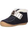 Chaussures KICKERS  pour Fille 909730-10 SO SCHUSS  102 MARINE OR FANTA