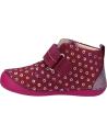 girl and boy Mid boots KICKERS 915398-10 SABIO  181 PRUNE FLOWER