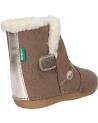girl boots KICKERS 909740-10 SO WINDY  123 TAUPE OR FANTAI