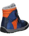 girl and boy Mid boots KICKERS 585572-10 SITROUILLE  53 BLEU ORANGE