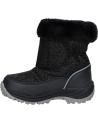 girl boots KICKERS 744632-10 JUMOSNOW  81 NOIR BRILLANT