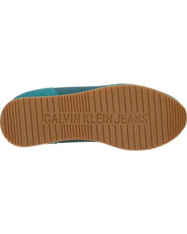 Zapatillas deporte CALVIN KLEIN  de Hombre YM0YM00746 RETRO RUNNER  0G3 BAYOU-OIL BLUE-CREAMY WHITE