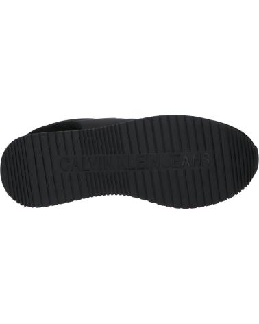 Zapatillas deporte CALVIN KLEIN  de Mujer YW0YW01326 RETRO RUNNER  0GM BLACK-BRIGHT WHITE
