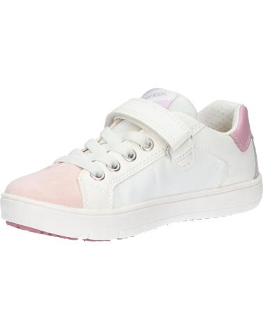 Sneaker GEOX  für Damen und Mädchen J35GZA 08514 J FASTICS  C0674 WHITE-ROSE