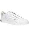 Woman and girl Zapatillas deporte GEOX D151BB 085CF D JAYSEN  C0007 WHITE-SILVER