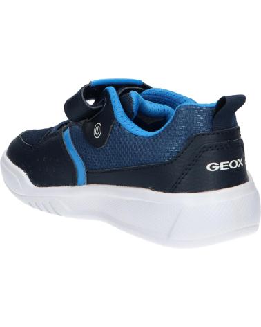 Sportif GEOX  pour Garçon J35GVA 011FE J ILLUMINUS  C0693 NAVY-LT BLUE