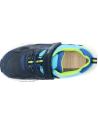 boy and girl Trainers GEOX J26H0C 01122 J ROONER  C0749 NAVY-LIME