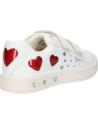 Sneaker GEOX  für Mädchen J358WA 054AS J SKYLIN  C0050 WHITE-RED