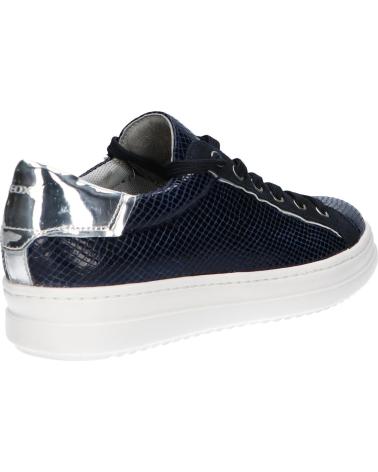 Woman and girl Trainers GEOX D15FED 041BN D PONTOISE  C0040 BLUE-SILVER
