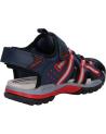 boy and Man and girl Sandals GEOX J920RB 0ME14 J BOREALIS  C4327 AVIO-RED